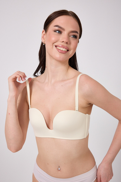 Bernato # lazersutyen Laser Cut Supported V Bra – Χωρίς ραφή, συσκευασία, για καθημερινή χρήση και ειδικές περιστάσεις