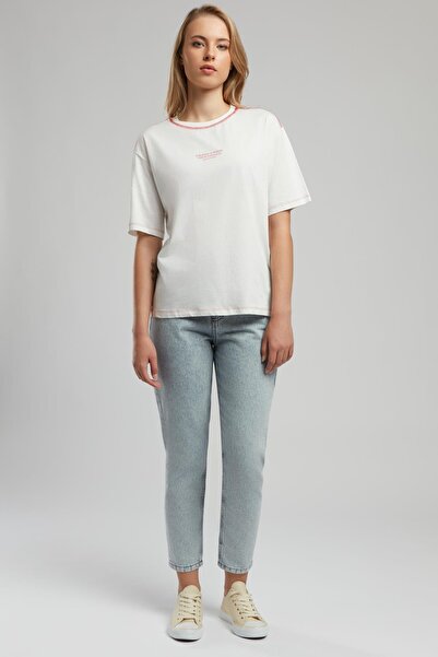 Lee Cooper Marlyn Ψηλόμεσο Jean με Άνετη Γραμμή και Στενά Μπατζάκια, 100% Βαμ...