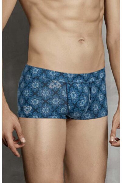 Doreanse Erkek Yılan Desenli Mini Paça Boxer