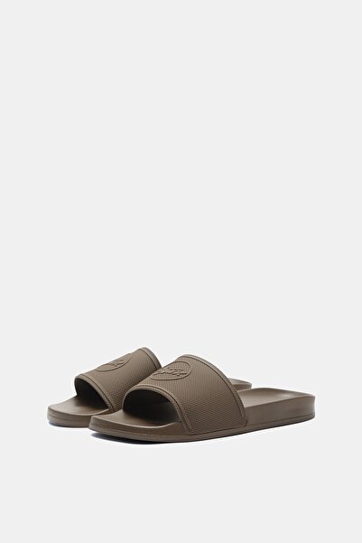Pull & Bear Rubberised STWD beach sandals