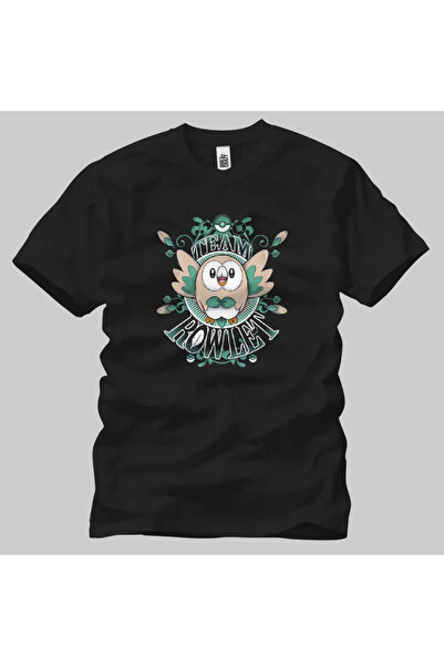 Built By Crazy Pokemon: Team Rowlet unisex majica