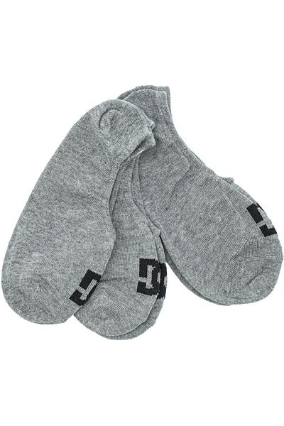 DC Shoes PONOŽKY DC Shoes 3 kusy, vložka, šedá, unisex