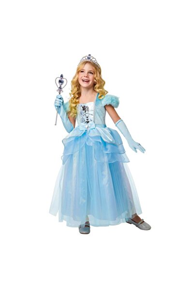 KidMania Costum printesa Aurora pentru fete 5-6 ani 110-116 cm
