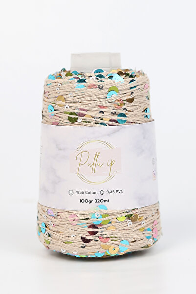 MODUMUZ RAHATLIK حبل ترتر بطول 320 مترًا في بكرات 100 جرام حجم الترتر: 3 مم +...