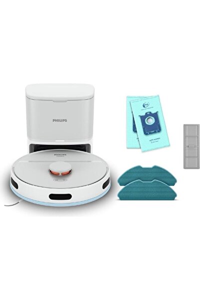 Philips 2000 Vaccum En Hızlı Serisi Islak Kuru Moplu İstasyonlu Robot Süpürge...