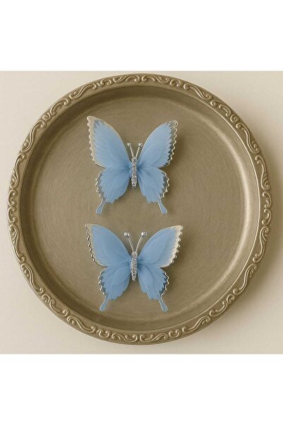 gigigiyim أجنحة تتحرك فراشة كوليت مشبك