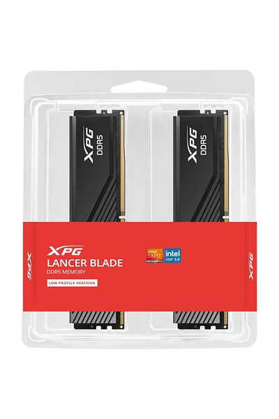 XPG Lancer Blade 32Gb (2X16) Ddr5 6000Mhz Cl48 Ax5U6000C4816G-Dtlabbk Dual Kit Ram