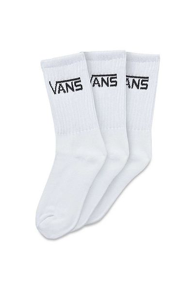 Vans SOCKS Vans Classic Crew 3 Pair Pack, White, Kids