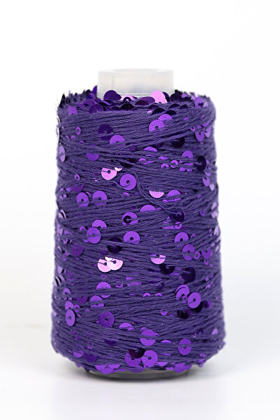 MODUMUZ RAHATLIK Pullu İp 100 gramlık bobinlerinde 320 metre uzunluk Pul Boyutu: 3mm+6mm