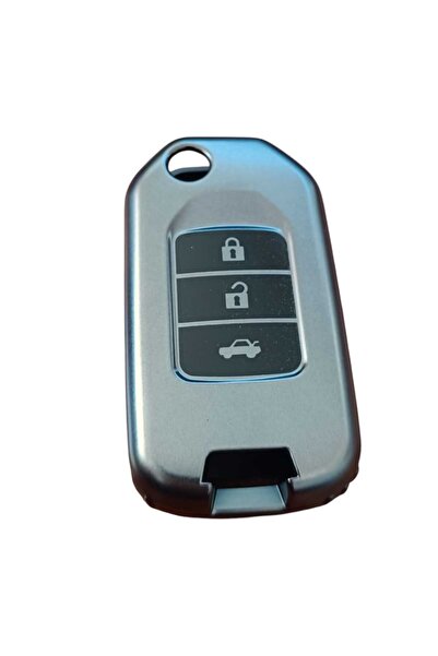 Oto Aksesuarcım Honda Fc5/H-Rv/C-Rv Key Compatible Silicone Auto Key Controll...