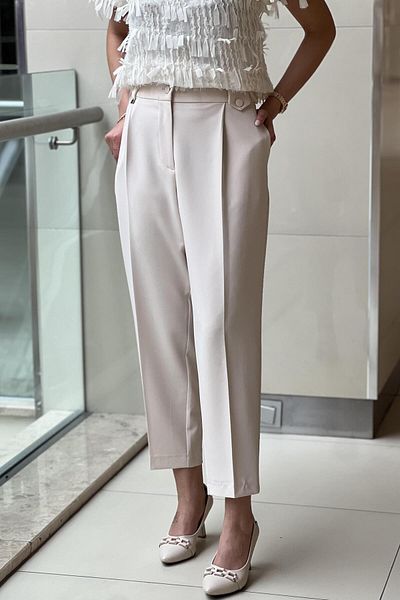 sentez giyim Sentez Sofia Corsage Trousers with Epaulettes