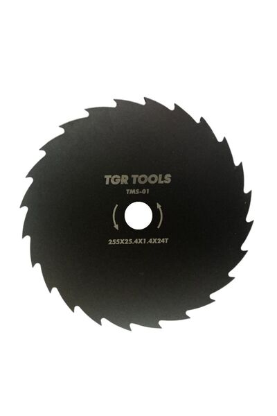 TGR TOOLS Tgr Bilenir Tırpan Bıçağı 255x25.4 - 24T