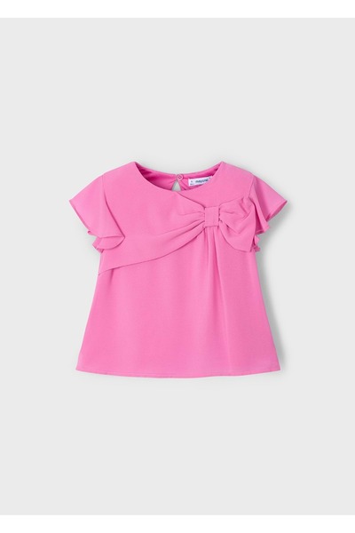 MAYORAL تي شيرت بناتي وردي