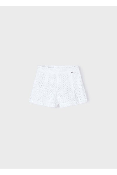 MAYORAL Shorts for Girls White