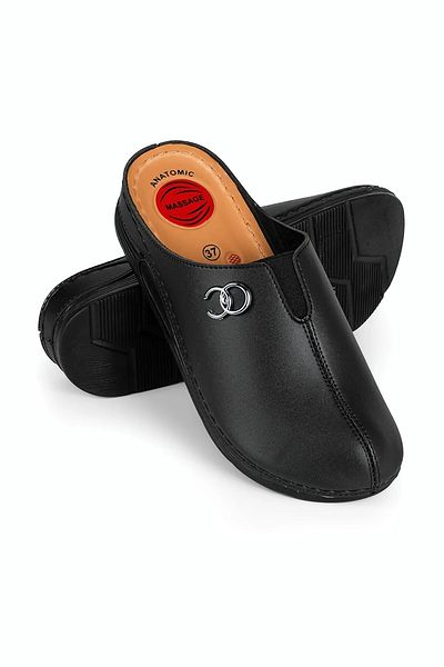 Ayakkabı City Closed Front Women's Slippers Orthopedic Anatomical Comfortable Sole Indoor and Outdoor Slippers