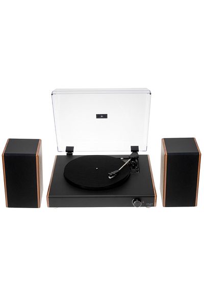 adler Pick-up Adler AD1915, 3 speeds, 7, 10, 12 inches, bluetooth, save on stick, 2x5W