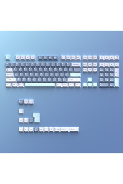 silabor Renkli Keycaps Tuş Takımı Mekanik Klavye Tuş Takımı