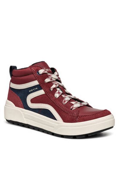 Geox boys' sneakers J36HAA-022FU red