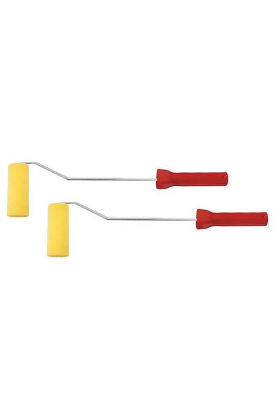 flores Radiator paint roller, with sponge, 105 x 480 mm, 2 pcs / set