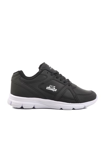 Slazenger Black White Unisex Sports Shoes Pera g