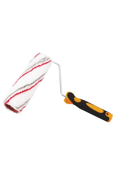 flores Professional red and grey paint roller, 250 x 370 mm