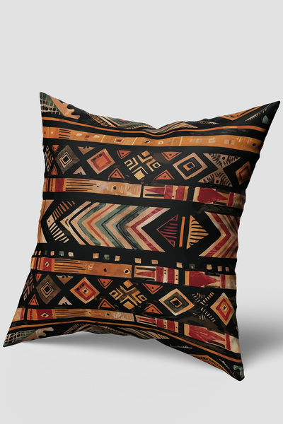 EsnafAli Ethnic Patterned Authentic Throw Pillow Cover