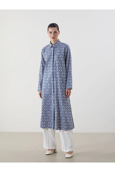 LC Waikiki LCW Modest Patterned Women's Shirt Tunic