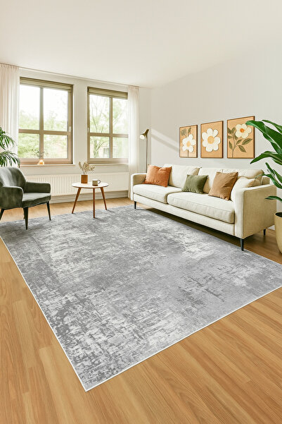 Formeya Dot Taban Kaymaz Halı Yolluk Mutfak Salon Halısı Dijital Baskılı Yıka...