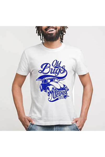 Built By Crazy Старий баг ніколи не вмирає Ретро унісекс футболка