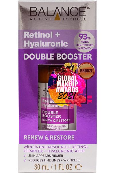 Balance Active Formula Renew & Restore Retinol and Hyaluronic Booster 30ml