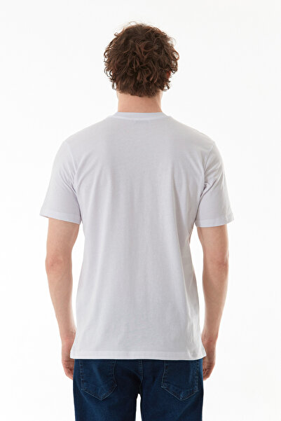 Fulla Moda Μπλουζάκι με στάμπα με λαιμόκοψη