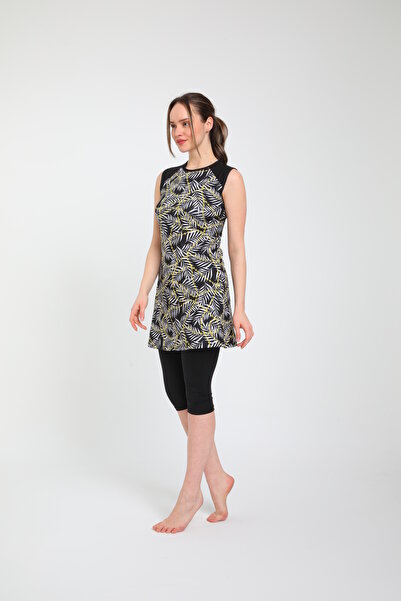 Chelly SEMI COVERED Sleeveless Hijab Swimsuit