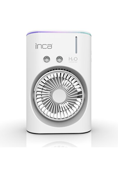 Inca IMF-10B Şarj Edilebilir Taşınabilir Buzlu Su Hazneli Soğutucu Renkli Işı...
