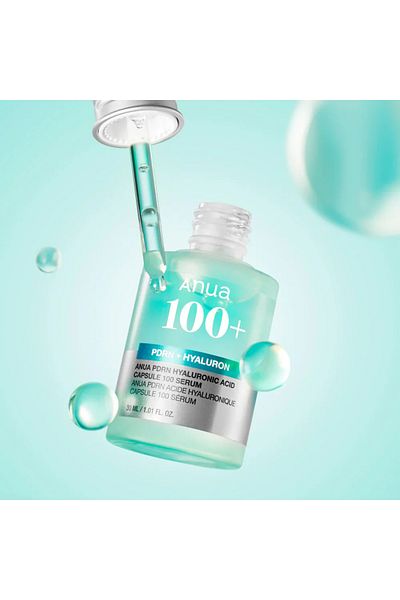 ANUA Serum cu capsule PDRN și acid hialuronic 100, Anua, 30ml