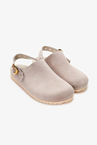 Louis Cardy Moly Beige Genuine Leather Women's Sandals