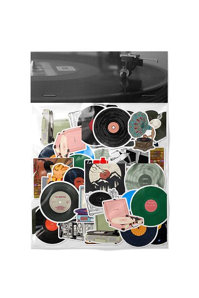 dadi ramba Pickup Sticker Pack - Bullet Journal - Agenda - Laptop Sticker Decal