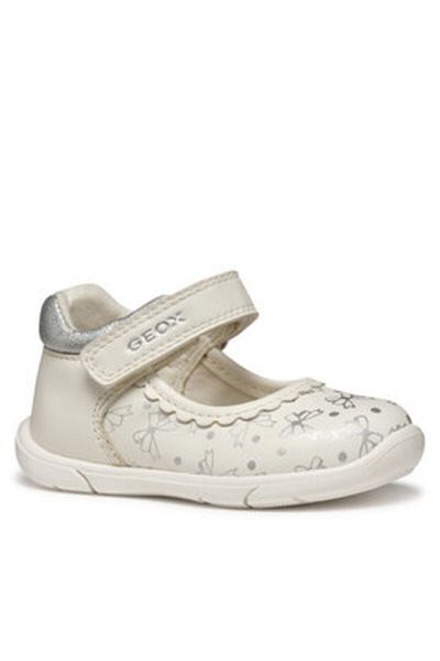 Geox girls' ballerinas B556DB-054AJ white