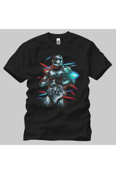 Built By Crazy Star Wars Trooper neon unisex majica