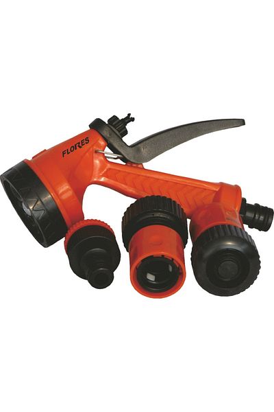 flores Sprinkler with accessories, 3/4", 4 pcs / set