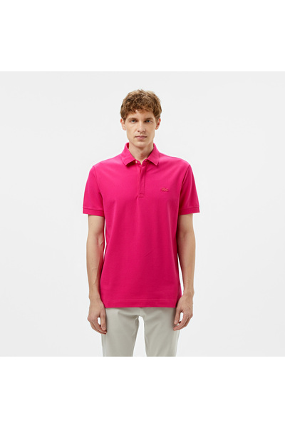 Lacoste Paris Erkek Regular Fit Pembe Polo