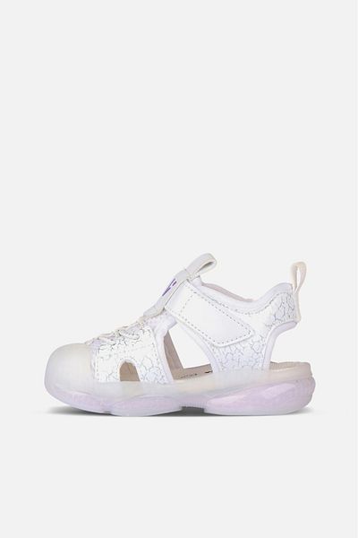 Vicco Monrovia Baby Girl White Light Sandals