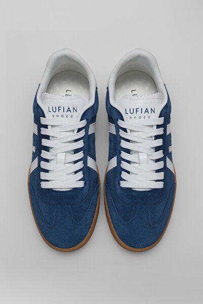 Lufian 111230262 Нельсон Снікер Чоловічі шкіряні черевики СИНІЙ