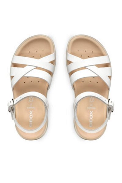 Geox girls' sandals J45GSA-00043 white
