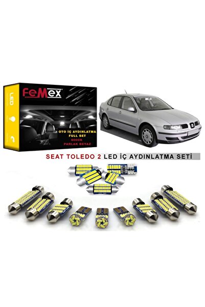 FEMEX Seat Toledo 2 LED İç Aydınlatma Ampul Seti FEMEX Parlak Beyaz