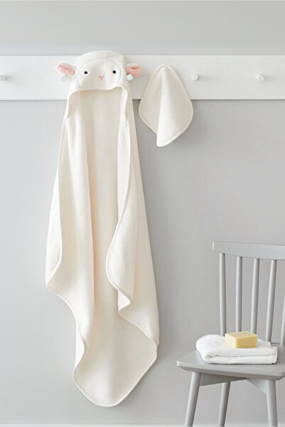 Atlas collection Pamuk Havlu Kundak Pembe Kuzu Kulağı Yumuşak Bambu Havlu Kundak