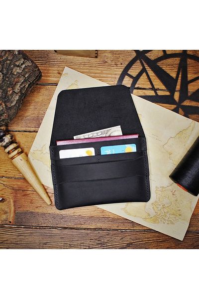 ZDKLEATHER Sunbuff Genuine Leather Passport Case - Travel Wallet