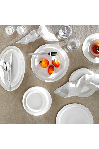 Schafer Superfine Bone Lux Yemek Takımı 56 Parça-platin