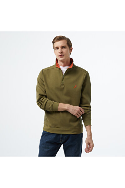 Nautica Erkek Yeşil Regular Fit Sweatshirt