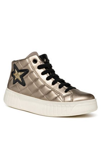 Geox girls' sneakers J46DVA-000NF gold-colored