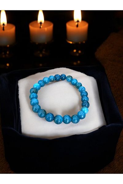 Padore Accessory Special for Those Who Can'T Express Themselves: Unisex Apatite Natural Stone Bracelet